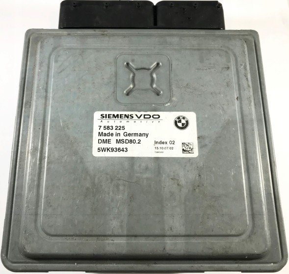 Siemens 7583225 5WK93643.2.0 КОМП'ЮТЕР ECU BMW E90 2.0 7583225 5WK93643