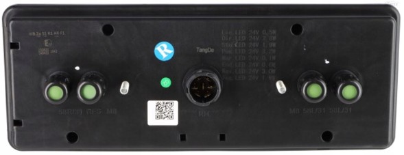 Китай 171927765 СВІТЛОДІОДНИЙ ЛІХТАР НАПІВПРИЧЕПА LED 7 PIN+4X2 PIN