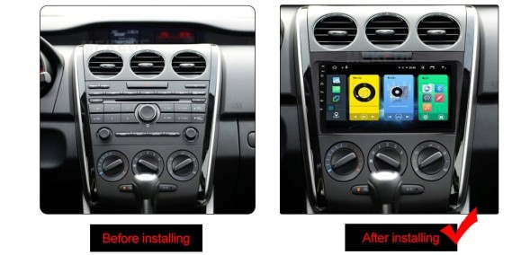 Китай 5345435345 РАДІОНАВІГАЦІЯ MAZDA CX7 CX-7 ANDROID 8/64GB+CAM