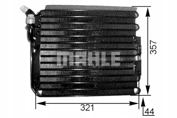 Mahle MAHAC 316 000S#ACRS-PFPP+K Конденсатор кондиціонера porsche 911 911 speedster 911 #petrolhead pro+ kit9