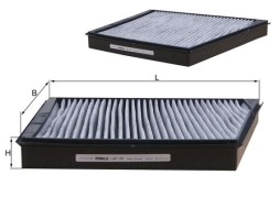 LAK156 MAHLE ORIGINAL Повітряний фільтр салону