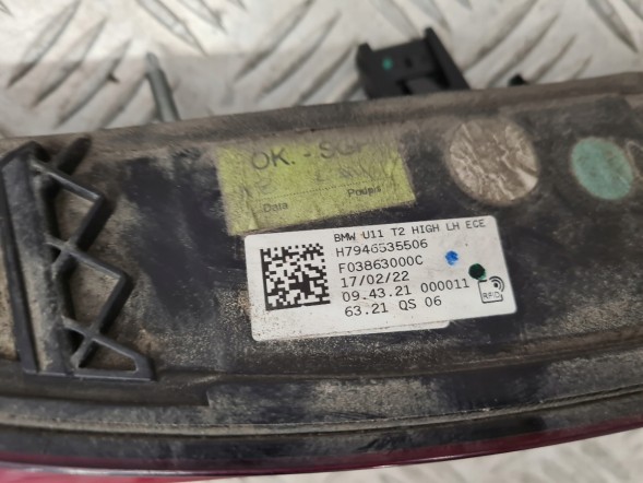 BMW OE 9465356 BMW BMW X1 U11 ЗАДНІЙ ЛІХТАР LED ПРАВИЙ 9465356 EU