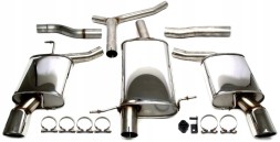 TA-Technix 02AU031-10D-2 Спортивна вихлопна система 2х100 TA TECHNIX AUDI A4 B8 Avant 8K5 1.8/2.0TFSI