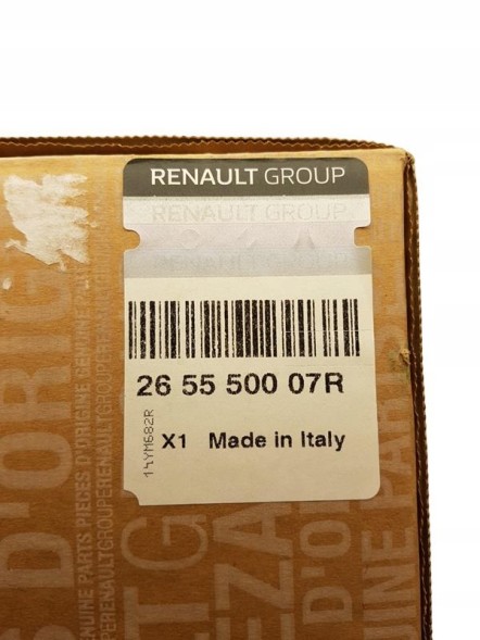 Renault OE 265550007R RENAULT Ліхтар задній лівий RENAULT MEGANE III HB 08-16 265550007R EU