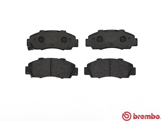 P28026 BREMBO Комплект гальмівних колодок з 4 шт дисків
