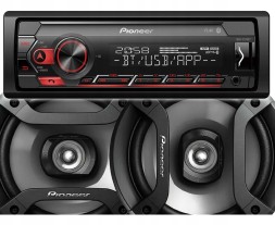 Pioneer MVH-S320BT Pioneer mvh-s320bt usb автомобільне радіо spotif bt