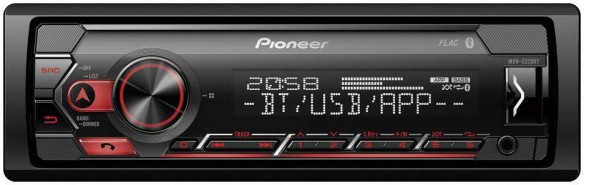 Pioneer MVH-S320BT Pioneer mvh-s320bt usb автомобільне радіо spotif bt