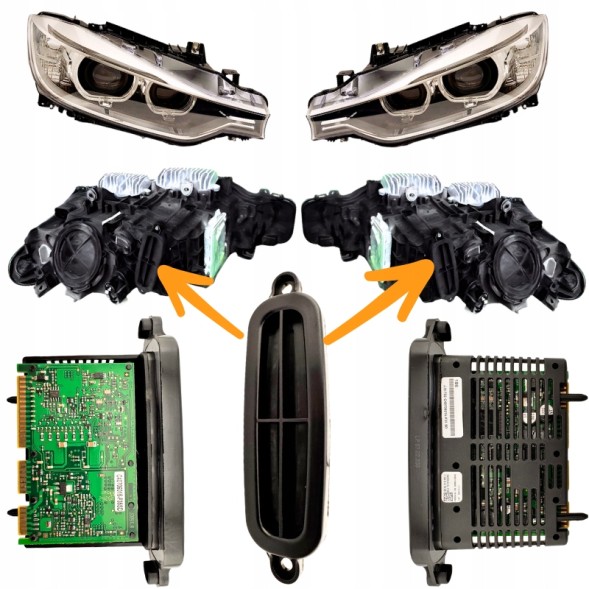 LEDpro 63 11 7 316 186 Касета контролер tms ahl dynamic торсіонних ламп bmw f30 f31 f34 7316186