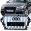 Китай Grill Plaster Miodu Audi A3 8V 2012-2016 Решітка радіатора Audi A3 8V 2012-2016 стільники чорний глянець RS накладка бампера