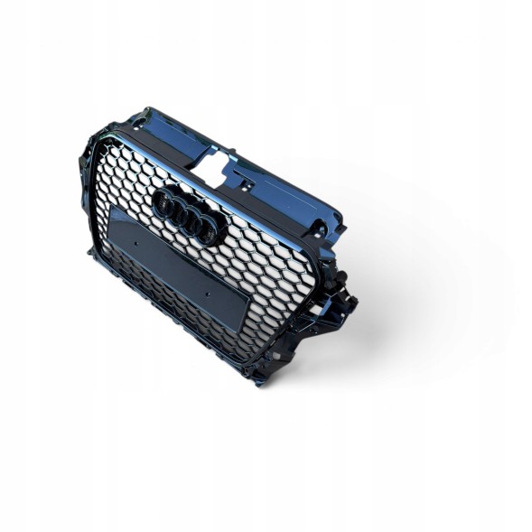 Китай Grill Plaster Miodu Audi A3 8V 2012-2016 Решітка радіатора Audi A3 8V 2012-2016 стільники чорний глянець RS накладка бампера
