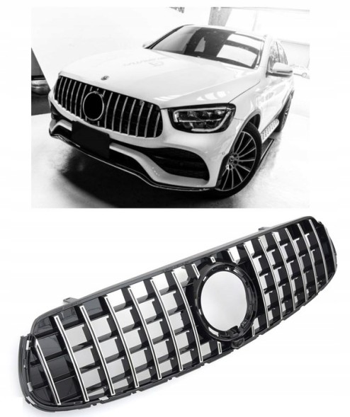 Proteile A.253.043 ДЕКОРАТИВНА РЕШІТКА РАДІАТОРА MERCEDES GLC W253 C253 X253 PANAMERICANA AMG FACELIFT 2019-2023