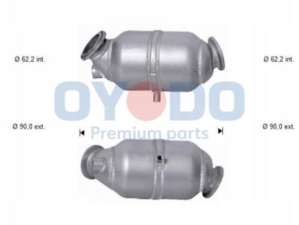 Oyodo 20N0069-OYO Oyodo каталізатор мерседес бенз 20n0069-oyo