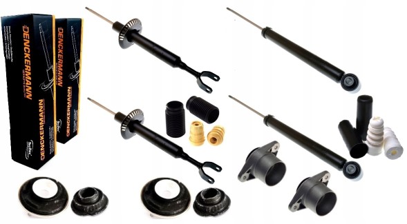 Denckermann ALL6220A Амортизатори AUDI A6 C5 Lift VW PASSAT B5 FL SKODA SUPERB 3U ПЕРЕДНЯ ЗАДНЯ ЧАСТИНА KPL