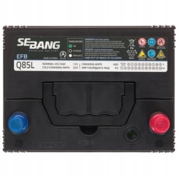 CHINA EFBJ65R Акумуляторна батарея sebang efb 12v 65ah 550а p+ efbj65r