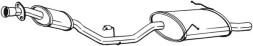 Bosal 283-171 Кінцевий глушник bos283-171 283-171