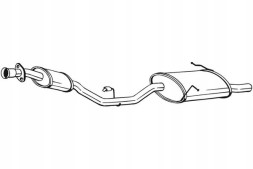 Bosal 283-171 Кінцевий глушник bos283-171 283-171