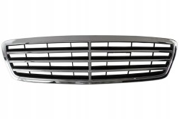 B-Series mmnxbvvAxhucd...,ekekccduCCeur Решітка радіатора (імітація) Mercedes C-клас W203 2000-2007 ЧОРНІ СМУГИ