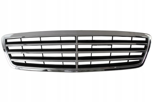 B-Series mmnxbvvAxhucd...,ekekccduCCeur Решітка радіатора (імітація) Mercedes C-клас W203 2000-2007 ЧОРНІ СМУГИ