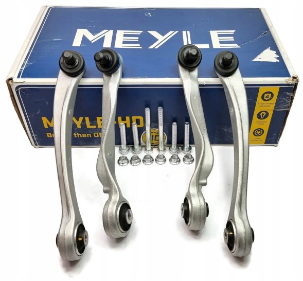 Meyle MEYLE.8K0407509A.AUDI.SET КОМПЛЕКТ ВЕРХНІХ ВАЖЕЛІВ ПЕРЕДНЬОЇ ПІДВІСКИ AUDI A4 B8, A5, A6 C7, Q5 MEYLE HD + БОЛТИ