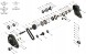 BMW OE MG01347 ПЛАСТИКОВІ ДЕТАЛІ ATC45L РЕДУКТОР BMW X6 F16