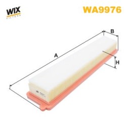 WA9976 WIX FILTERS Фільтр повітряний
