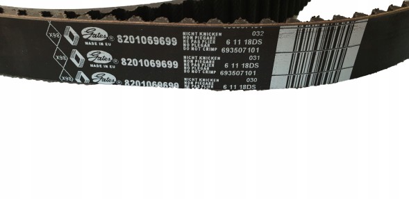 Renault OE 119A00397R Renault oe 119a00397r водяний насос + комплект ременя грм