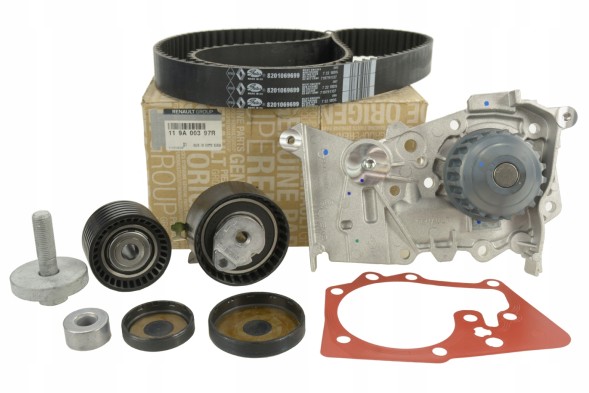 Renault OE 119A00397R Renault oe 119a00397r водяний насос + комплект ременя грм