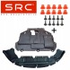 SRC 1302804S + GC FOCUS 2 + CLIPS FOCUS НИЖНЯ КРИШКА ДВИГУНА + КРИШКА КОРОБКИ + ЗАПОНКИ FORD FOCUS MK2 II C-MAX