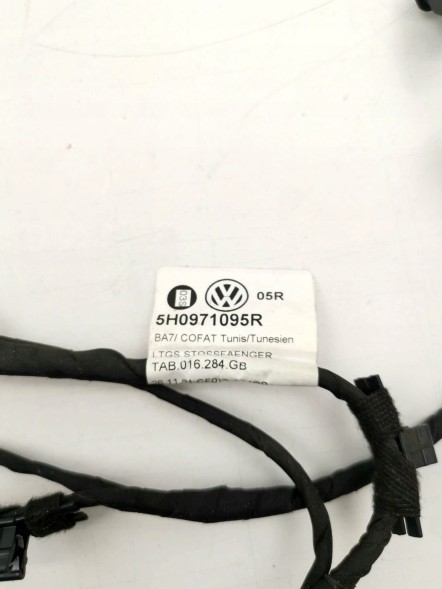 Volkswagen OE 5H0971095R, DWP476258OE Джгут проводів переднього бампера VW Golf VIII 5H0971095R