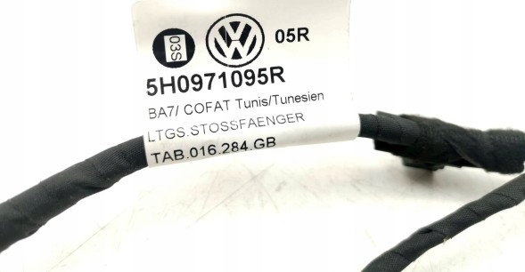 Volkswagen OE 5H0971095R, DWP476258OE Джгут проводів переднього бампера VW Golf VIII 5H0971095R