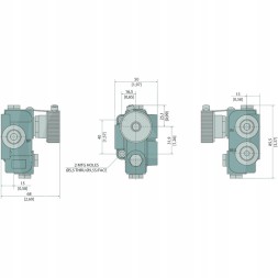 CHINA 18979880 Webtec 3-ходовий регулятор потоку vfd50-30-t 3/8