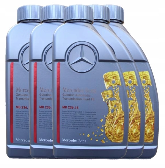 Mercedes-Benz OE A0009896905 Трансмісійне масло для коробки mercedes atf 236.15 5l 7g-tronic plus 722.9