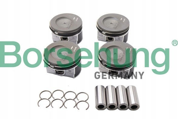 Borsehung B18740 Поршень kpl. 71 (4 Штуки) oct ii 09-13,fab ,room 11-15,yeti 10-,rap 13- 1.2 с