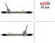 MSG FO228NEW Рульова рейка FORD S-MAX 06-15 Ford Mondeo IV Ford Galaxy -15
