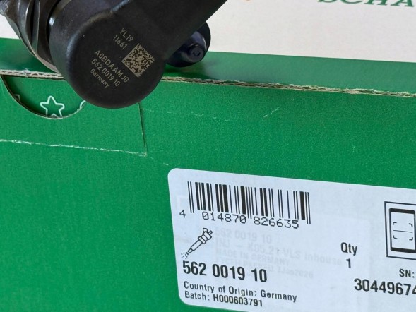 Bosch 166000372R 167008683R P55MAf3RGYfa24af0 Інжектор x2 562001910 166000372r новий master 2.3 95529324