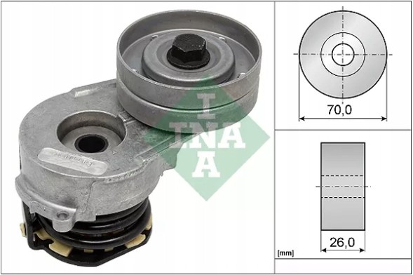 Шефлер І.НА 534 0321 10 Натяжувач ремня opel 1.7cdti