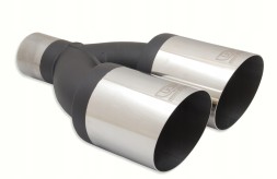 Ulter-Sport Декоративний вихлопний наконечник ULTER SPORT подвійний круглий 2x 90 мм | N2-90-1*