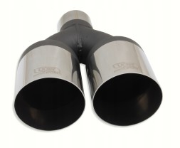 Ulter-Sport Декоративний вихлопний наконечник ULTER SPORT подвійний круглий 2x 90 мм | N2-90-1*