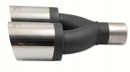 Ulter-Sport Декоративний вихлопний наконечник ULTER SPORT подвійний круглий 2x 90 мм | N2-90-1*