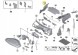 BMW OE 51487286656 Утеплювач передніх дверей P BMW F30 F31 оригінальний