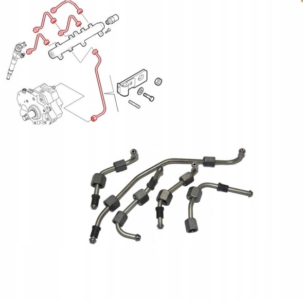 Prolights IVECO DAILY 2.3 06-ПАЛИВНИЙ ПРОВІДНИК 504097481 OEM
