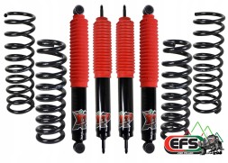 EFS 4WD 37-6004/5 NIS-101HDE/114HDE NISSAN PATROL Y61 коротка ПОСИЛЕНА HD ПІДВІСКА XTR +2дюйми (100/300кг)