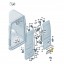 Volkswagen OE 7C08372073FZ Ручка двери задняя 7C0837207 Crafter 2017- Нова Оригінальна