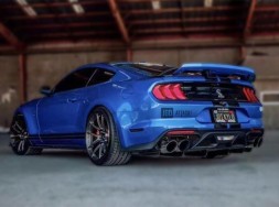 Mp Concepts JGD-MU15-RSGT500MB, JGD-MU15-GFGT500 Спойлер Лотка GT500 + Gurney Flap FORD MUSTANG 2015-2023