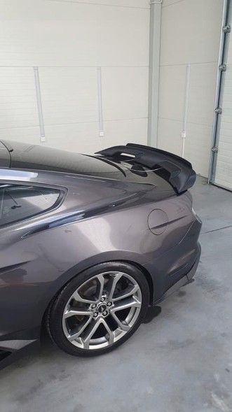 Mp Concepts JGD-MU15-RSGT500MB, JGD-MU15-GFGT500 Спойлер Лотка GT500 + Gurney Flap FORD MUSTANG 2015-2023