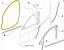 Alfa Romeo OE 6000626320 Ущільнювач дверей переднього пасажира Alfa Romeo Giulia