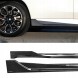Китай T-524 Карбонові накладки / пороги для BMW X3 G45 (2024+) у стилі SOOQOO
