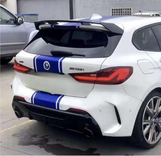 Китай 111VCP843 ЛОТКА СПОЙЛЕР НАКЛАДКА BMW F40 135i M ПАКЕТ ЧОРНИЙ ГЛЯНЕЦЬ