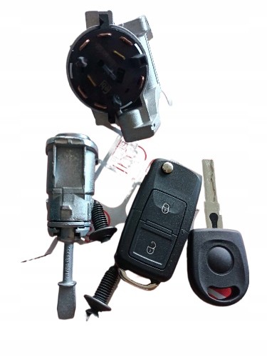 Febi Bilstein VW GOLF IV 4 BORA NOWA STACYJKA ZAMEK WKŁADKA DRZWI ZESTAW KOMPLET ZAMKÓW Замок запалювання Volkswagen комплект замка дверей з ключами