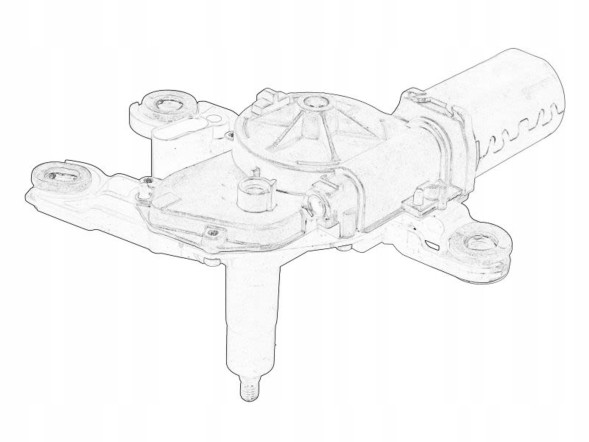 Volkswagen OE 5F4955711A Двигун склоочисника 5f4 955 711а